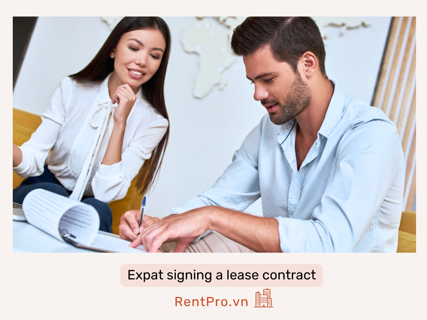 Expat-signing-a-lease-contract