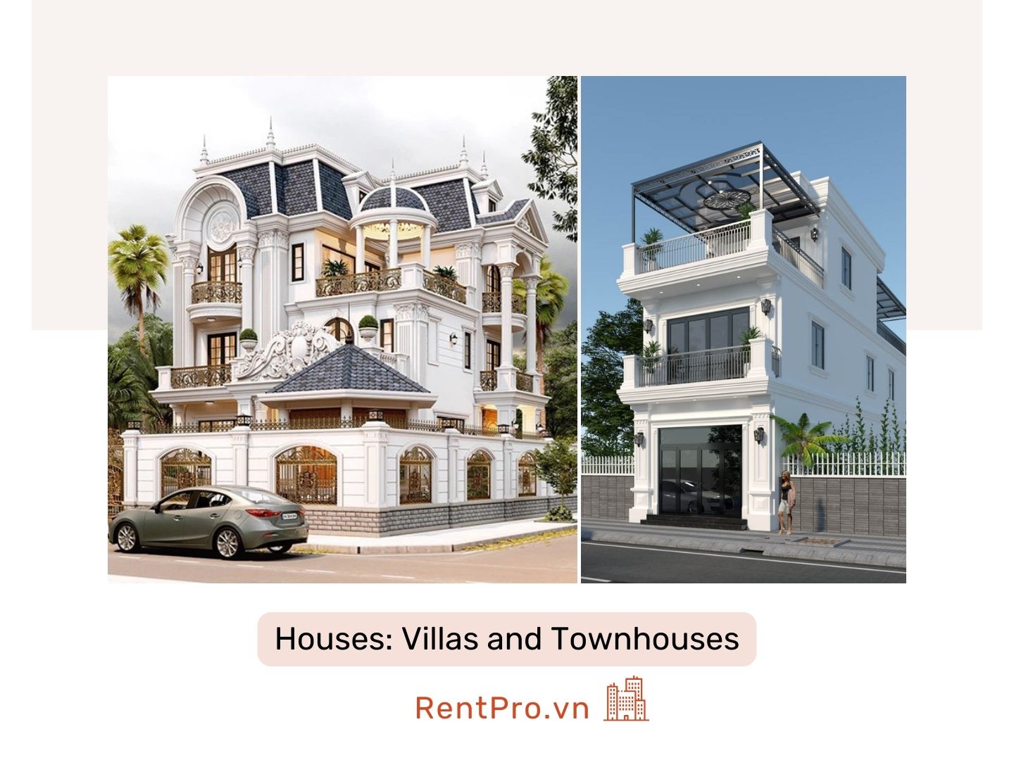 Houses: Villas and Townhouses