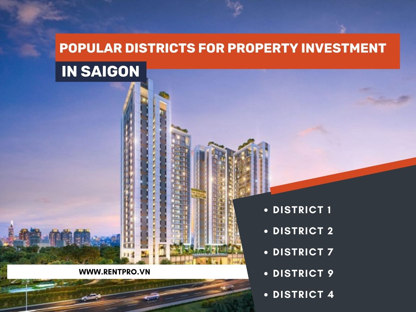 Popular Districts for Property Investment in Saigon