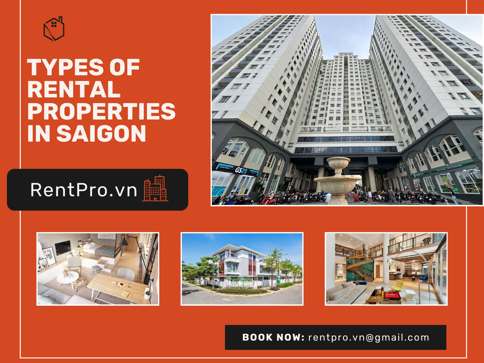 Types of Rental Properties in Saigon